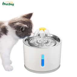 Cat Water Fountain Factory - 2.4L Capacity LED Auto Shut