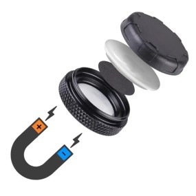 Air Tag外壳厂家-金属吸力GPS追踪器支架