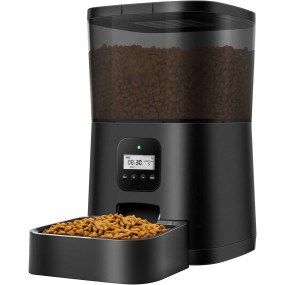 自动猫喂食器供应商-定时食物分配器手机控制