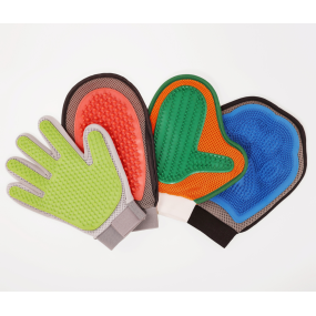 Pet Grooming Glove Supplier - Massage Glove Hair Removal Deshedding