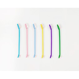 Pet Toothbrush Manufacturer - Dual-end Design Multiple Colors Packings
