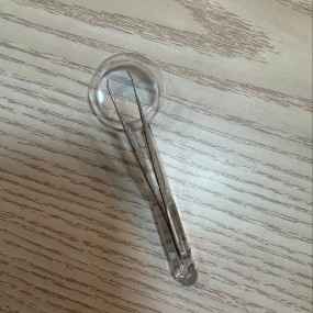 Pet Tick Remover Factory - Plastic Magnifier Tweezers Enlarged View