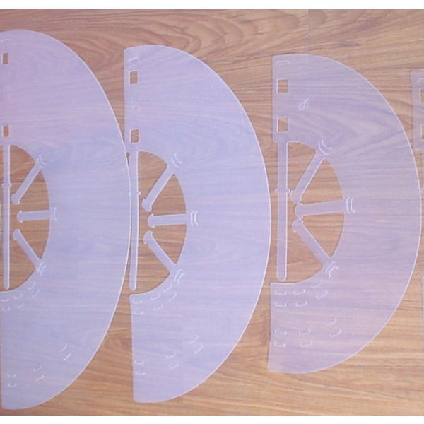 Pet E-Collar Manufacturer - Transparent Basic Collar 7 Sizes Options