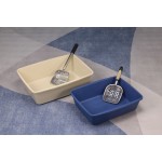 High-Sided Cat Litter Box Supplier - Odor Control Tray Multiple Colors