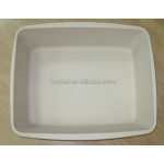 High-Sided Cat Litter Box Supplier - Odor Control Tray Multiple Colors