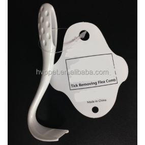 Pet Flea Comb Factory - Plastic Tick Removing Comb Small Size Convenient