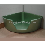 Corner Cat Litter Box Supplier - Space Saving Triangular Design OEM