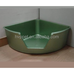 Corner Cat Litter Box Supplier - Space Saving Triangular Design OEM