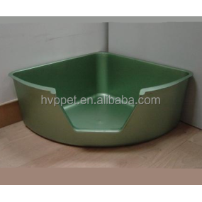 Corner Cat Litter Box Supplier - Space Saving Triangular Design OEM