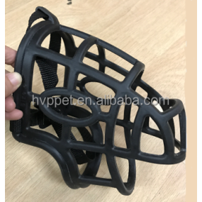 狗嘴套源头工厂-时尚塑料嘴套7尺寸TPR