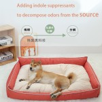 Winter Dog Bed Factory - Antibacterial Mite Proof PV Velvet