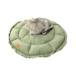 Pet Bed Manufacturer - Shrinking Drawstring Flower Bud