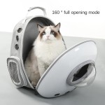 Pet Transparent Bag Factory - Fashionable Double Shoulder Side Opening