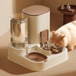 Pet Water Dispenser Supplier - Automatic Plastic Feeder Bowl