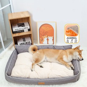 Winter Dog Bed Factory - Antibacterial Mite Proof PV Velvet