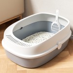 Cat Litter Box Manufacturer - Oversized Semi-Enclosed Anti-Splash