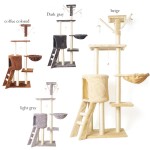 Cat Tree Factory - Sisal Toys Climbing Frame Integrated