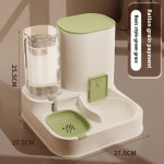 Pet Water Dispenser Supplier - Automatic Plastic Feeder Bowl