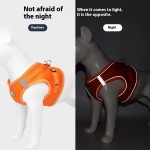 Dog Traction Rope Manufacturer - Breathable Reflective Polyester Vest