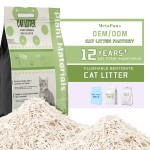 Tofu Cat Litter Supplier - Flushable Natural Plants Multiple Colors