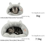 Cat Bed Supplier - Slippers Cute Furry Ears Warm