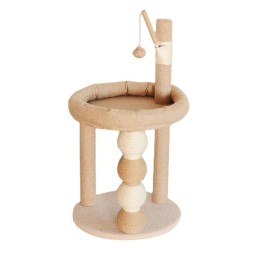 Cat Furniture Supplier - Natural Sisal Scratcher Tower Custom