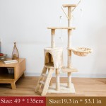 Cat Tree Factory - Sisal Toys Climbing Frame Integrated