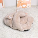 Cat Bed Supplier - Slippers Cute Furry Ears Warm