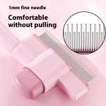Cat Hair Removal Comb Factory - One-Button Floating Grooming