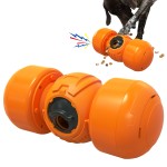 Dog Rolling Toy Factory - Squeaky Food Distribution IQ Interactive Feeder