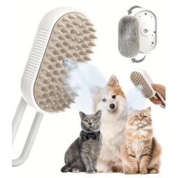 Foldable Cat Hair Remover Supplier - 3-in-1 ABS Steam Comb Easy Cleaning