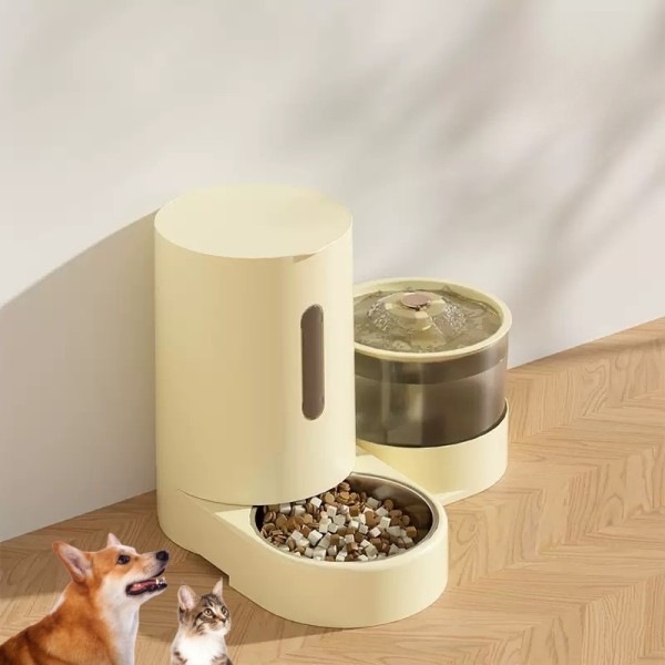 Automatic Pet Feeder Factory - Large Capacity Dry Wet Separation Food Water