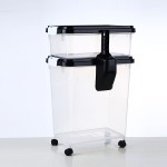 Pet Food Container Supplier - 30L 10L Combo Airtight Stackable with Scoop