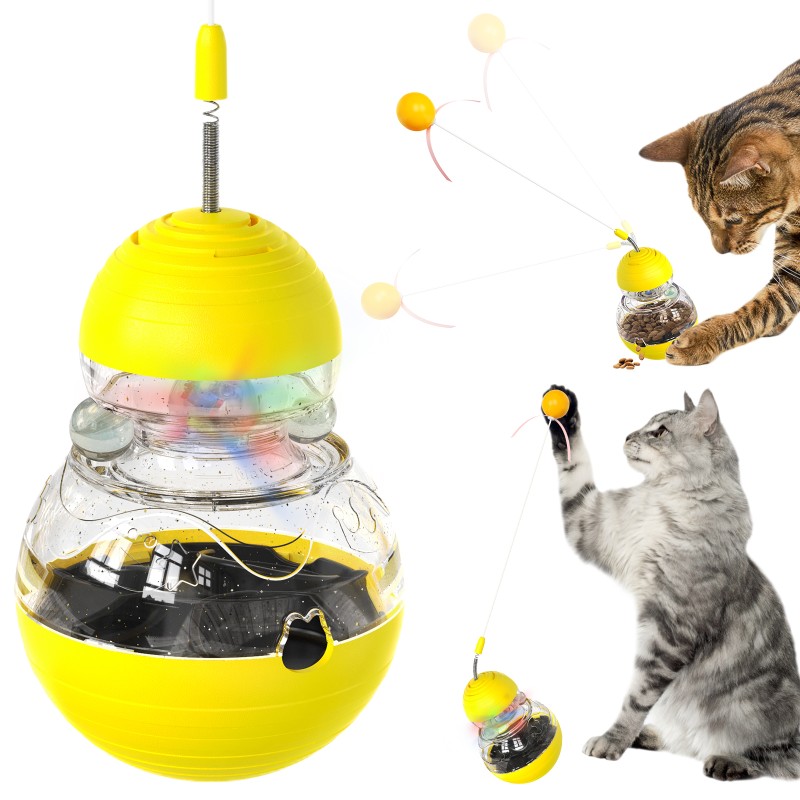 Smart Pet Toy Manufacturer - Multifunction Wand Slow Food Dispenser Feeder