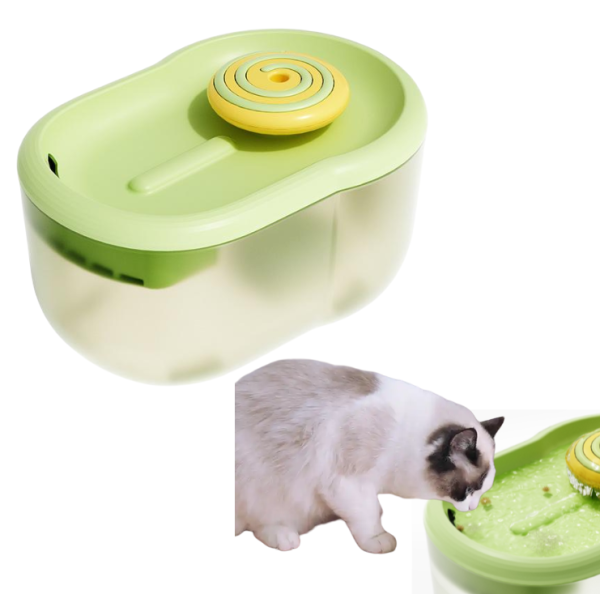 Pet Water Fountain Factory - Lollipop Design 2.2L Capacity Cats Dogs Small Animals