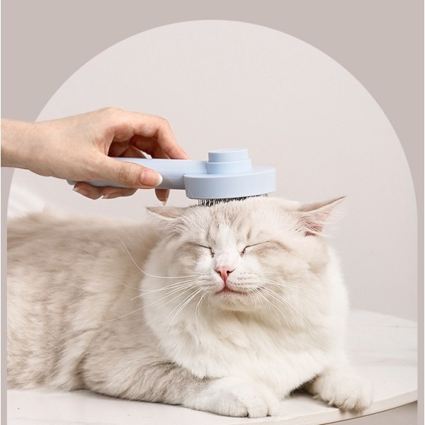 Pet Needle Comb Factory - ABS Stainless Steel Brush Cleaning Beauty Tool