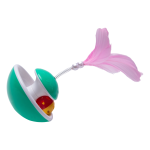 Funny Cat Toy Factory - Tumbler with Fairy Feather Bell Plastic Stick