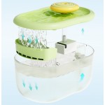 Pet Water Fountain Factory - Lollipop Design 2.2L Capacity Cats Dogs Small Animals