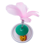 Funny Cat Toy Factory - Tumbler with Fairy Feather Bell Plastic Stick