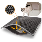 Cat Litter Mat Factory - Washable Honeycomb Eva Anti-Tracking Splash-proof