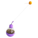 Cat Feeder Toy Supplier - Rotate Ball Tumbler Tease Stick Small Animals