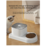 Automatic Pet Water Dispenser Manufacturer - 2-in-1 Charge Filters Stainless Bowl