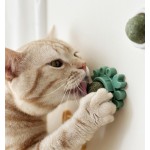 Catnip Wall Toy Manufacturer - Paw-Shaped Ball Licking Teeth Cleaning Interactive
