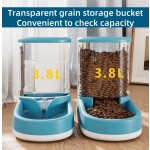 Portable Pet Water Fountain Supplier - Plastic Bowl 3.8L Travel No Battery