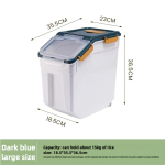 Pet Food Container Manufacturer - High Quality 25kg Storage Bucket Bins