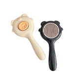 Pet Hair Removal Comb Supplier - Stainless Steel Lovely Bear Design Grooming