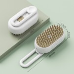 Foldable Cat Hair Remover Supplier - 3-in-1 ABS Steam Comb Easy Cleaning