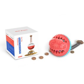 Dog Chew Toy Factory - Natural Rubber Smart Ball Bite Leakage Food Ball