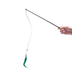 Cat Wand Toy Factory - Bell Wooden Mouse Tease Stick Toys Direct Sales