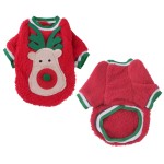 Pet Christmas Clothes Factory - Fleece Coral Two-Legged Costume